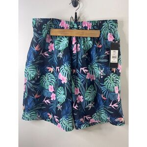 Leg3nd Mens‎ Swim Shotrs Floral Size M